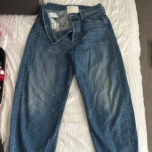 MOTHER Relaxed Blue Jeans